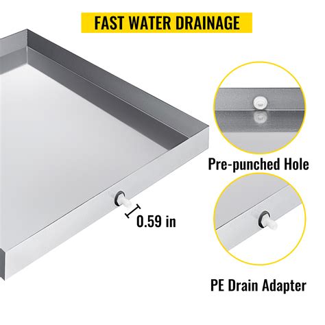 8186-18ga type 304 stainless steel washing machine box|Stainless Steel Recessed Supply and Waste Hose Box.